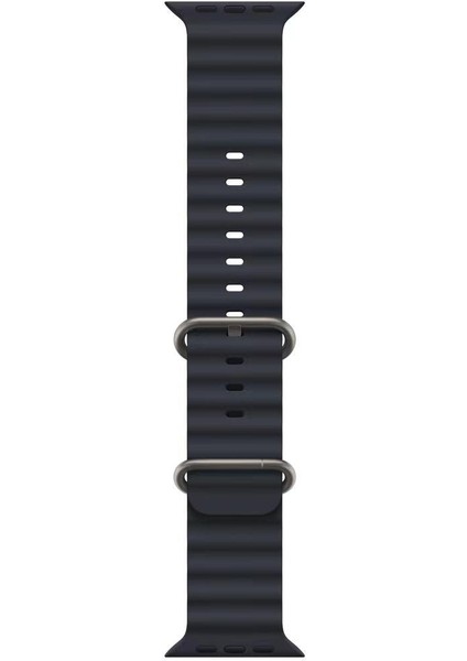 Apple Watch Ultra 49MM Uyumlu Kordon Ocean Band Silikon Kayış Kordon modelleri