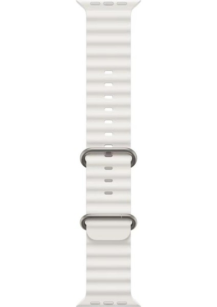 Apple Watch 8 45MM Uyumlu Kordon Ocean Band Silikon Kayış Kordon modelleri