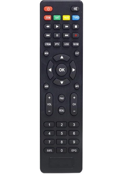 Uydu Kumanda Mıllenıum MLN-20000 Redline Globex GLB-9500 TS-1000 Hd Xtream Iptv Tuşlu Slim
