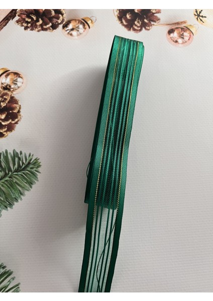 Yılbaşı Kurdele /ipli Kurdele/yeşil Kurdele 10 mt