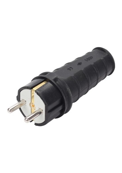 4001 Kauçuk 1x16 Düz Fiş