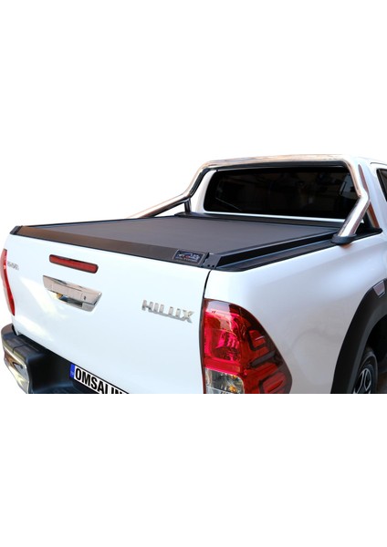 Toyota Hilux Omback Sürgülü Bagaj Kapama Orjinal Rollbar Için Siyah 2015 ve Sonrası