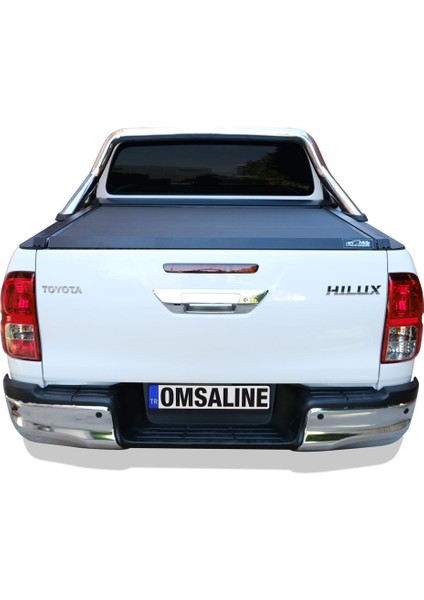Toyota Hilux Omback Sürgülü Bagaj Kapama Orjinal Rollbar Için Siyah 2015 ve Sonrası modelleri