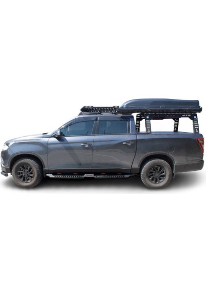 Ssangyong Musso Dakar Yan Basamak Siyah V2 Ledli 2019 ve Sonrası modelleri