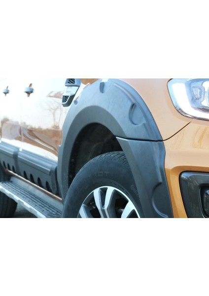 Ford Ranger Wildtrak Çamurluk Dodikleri Vidalı 7 Parça Abs 2019 ve Sonrası