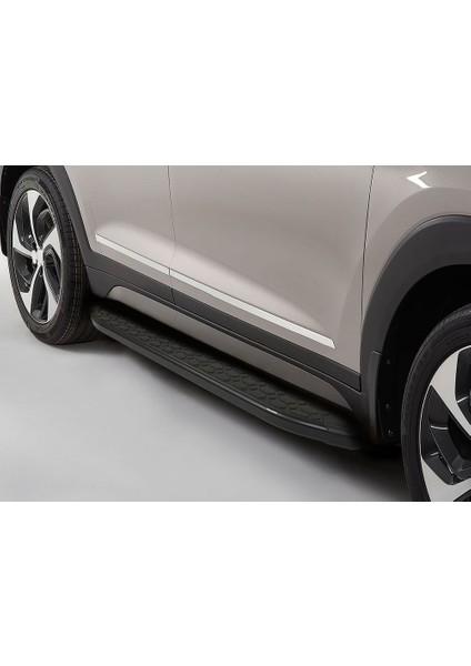 Omsa Isuzu D-Max Blackline Yan Basamak Siyah 2020 ve Sonrası