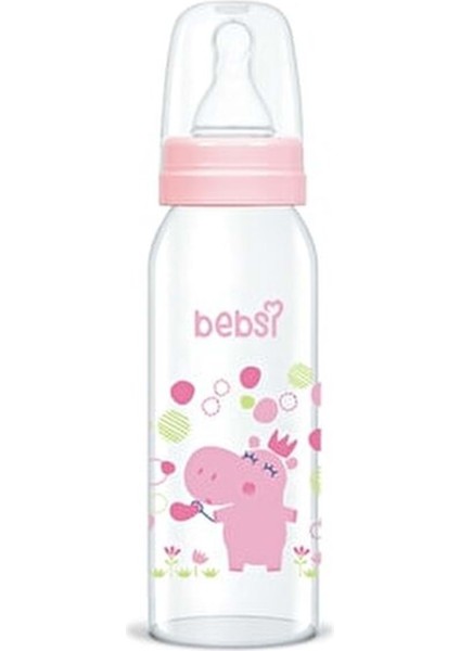 244 Pp Biberon 250 ml - Pembe
