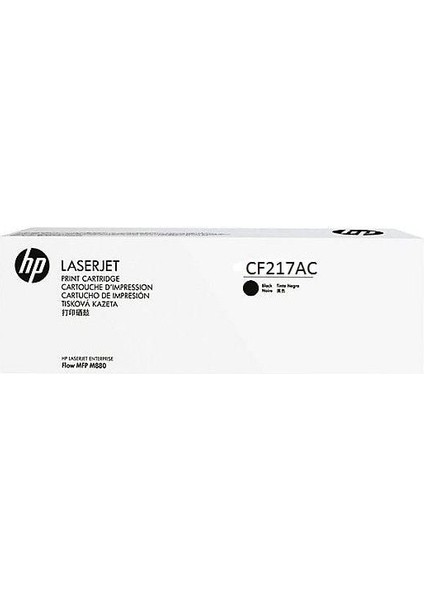 17A Siyah Orijinal Laserjet Toner Kartuşu CF217AC