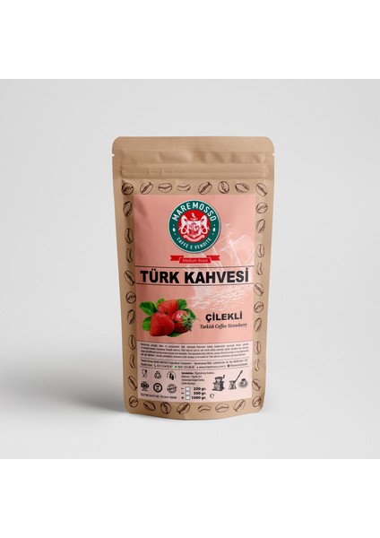 Mare Mosso Çilek Aromalı Türk Kahvesi 250 gr