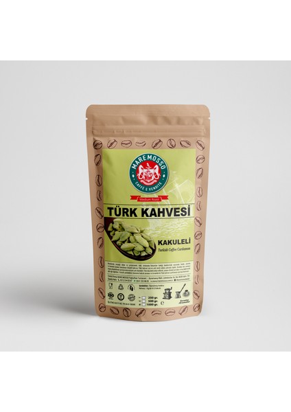 Mare Mosso Kakule Aromalı Türk Kahvesi 250 Gr