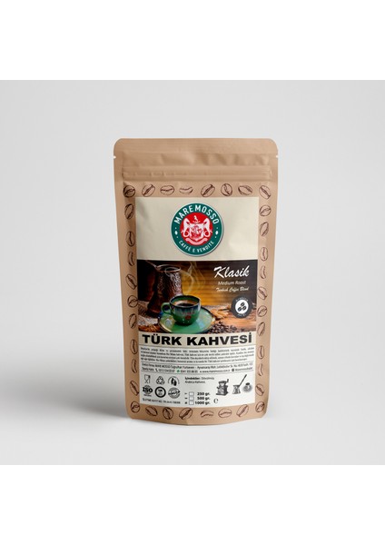 Klasik Türk Kahvesi (Öğütülmüş) 250 Gr.