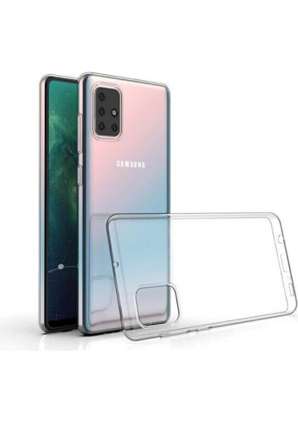 Samsung Şeffaf Kılıf Samsung Galaxy A51