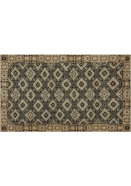 Eşsız Anadolu Vintage Eskıtme El Dokuma Halı 104 X 180 Cm 9568