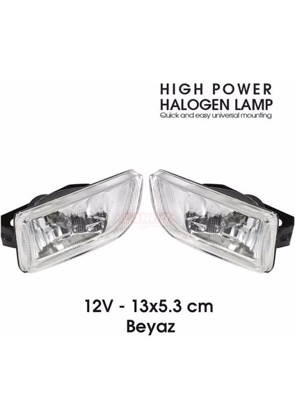 Toyota Efsane Kasa Sis Lambası Sis Farı 2 Li Set Takım