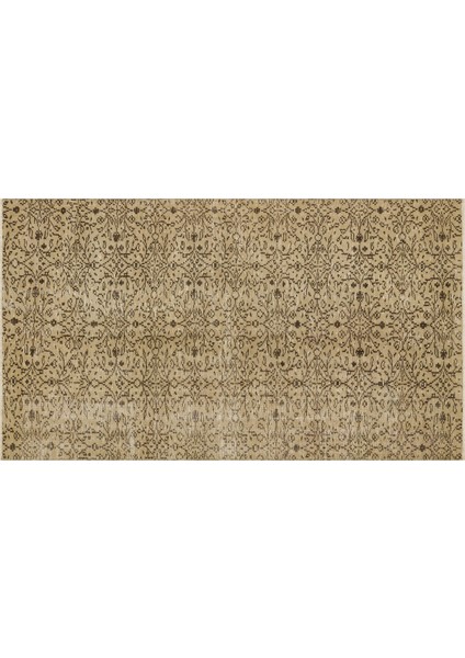 Vintage Eskıtme El Dokuma Halı 112 X 195 Cm 9588