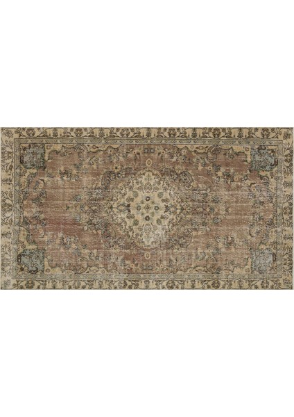 Eşsız Anadolu Vintage Eskıtme El Dokuma Halı 163 X 285 Cm 9596