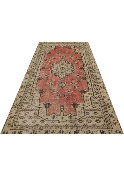 Eşsız Anadolu Vintage Eskıtme El Dokuma Halı 144 X 270 Cm 9597 fiyatları