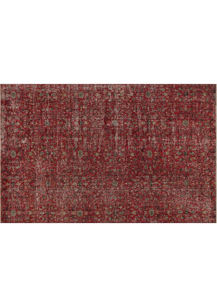 Özel Vintage El Dokuma Eskıtme Halı 149 X 230 Cm 9622