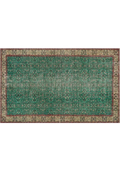 Özel Vintage El Dokuma Eskıtme Halı 161 X 269 Cm 9643