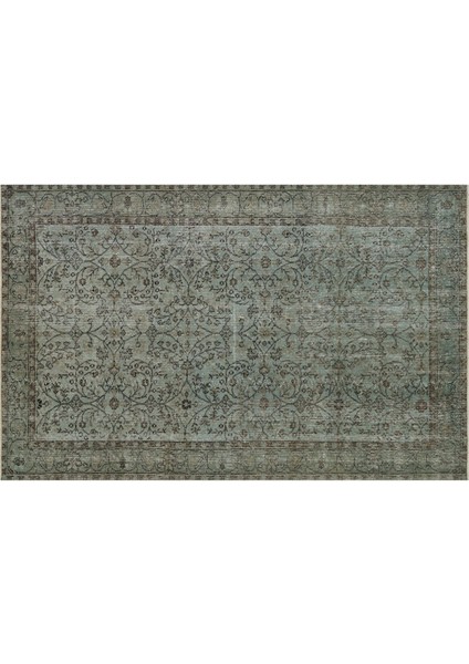 Özel Vintage Eskıtme El Dokuma Halı 167 X 262 Cm 9662