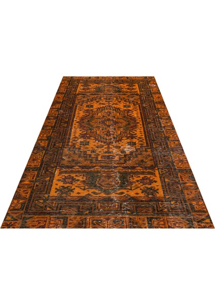 Vintage Klasık Modern El Dokuma Halı 145 X 251 Cm 9673