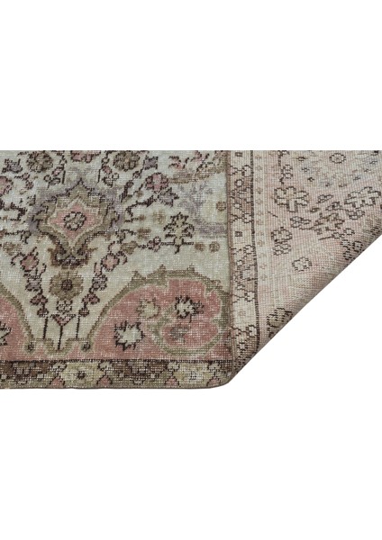 Özel Vintage El Dokuma Eskıtme Halı 170 X 291 Cm 9674