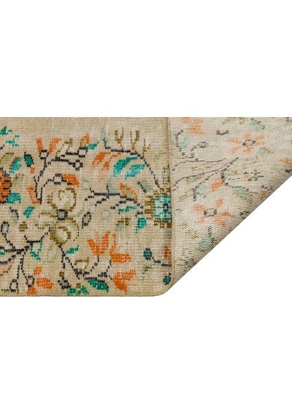 Klasık Modern Vintage Eskıtme El Dokuma Halı 173 X 270 Cm 9686 modelleri