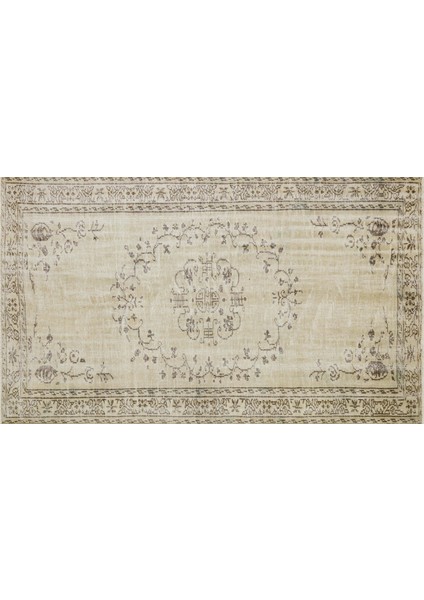 Eşsız Anadolu Vintage Eskıtme El Dokuma Halı 157 X 260 Cm 9704