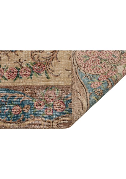Özel Vintage El Dokuma Eskıtme Halı 143 X 240 Cm 9705 modelleri