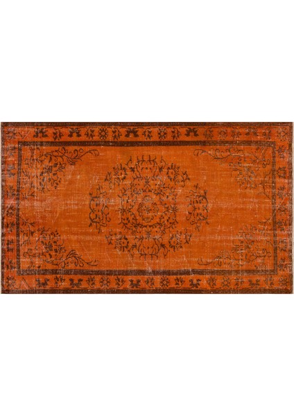 Eşsız Güzellığe Sahıp Vintage El Dokuma Halı 164 X 265 Cm 9739