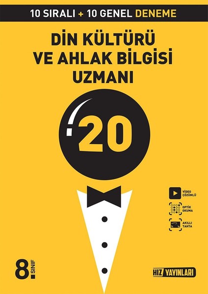 8. Sınıf LGS Din Kültürü Uzmanı 20 Deneme LGS Deneme