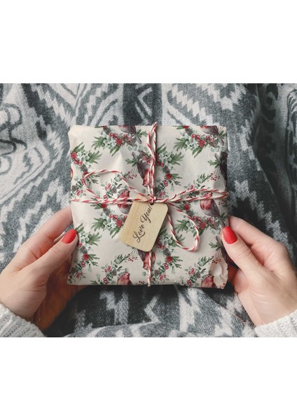 50 x 70 cm Yeni Yıl Yılbaşı Noel Temalı Hediye Paketleme Ambalaj Kağıdı (6’lı Paket) fırsatları