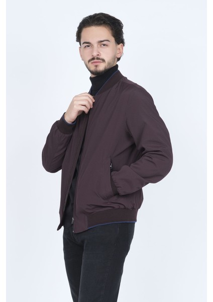 Erkek Hakim Yaka Mont 0362206 Bordo
