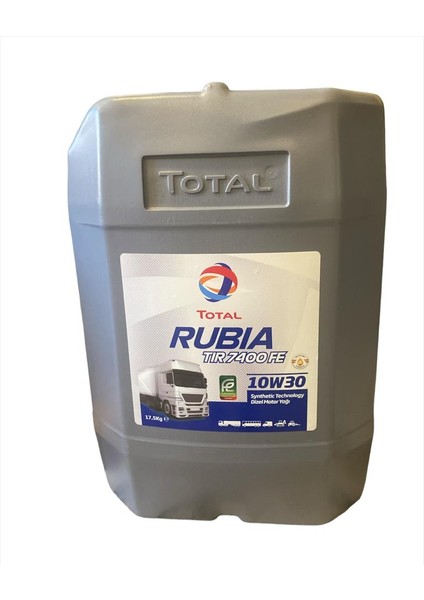 Rubia 10W-30 7400 17,5 kg Motor Yağı ( Üretim Yılı: 2022 )