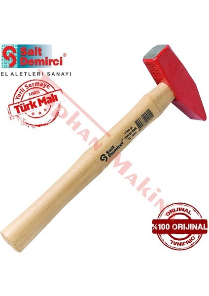 Tesviyeci Çelik Çekiç 1500gr