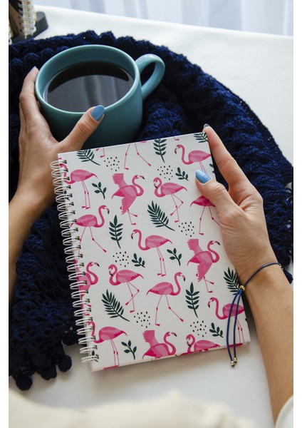 Sert Kapak Spiralli Noktalı Defter - Bullet Journal