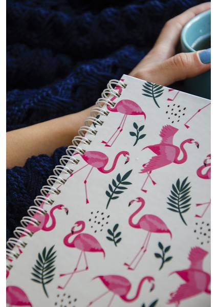 Sert Kapak Spiralli Noktalı Defter - Bullet Journal