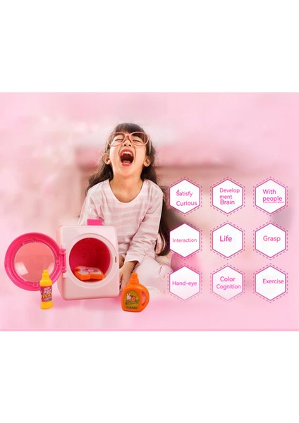 Çocuk Oyuncak Mutfak Seti - Pembe (Yurt Dışından)