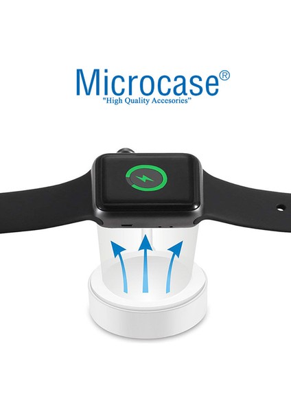 Apple Watch Uyumlu 8 41MM - 45MM Manyetik USB Şarj Cihazı 1m - AL3073 Beyaz fiyatları