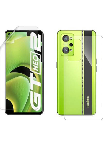 Realme Gt Neo2 Full Ön Arka Kaplama Tpu Soft Koruma Filmi