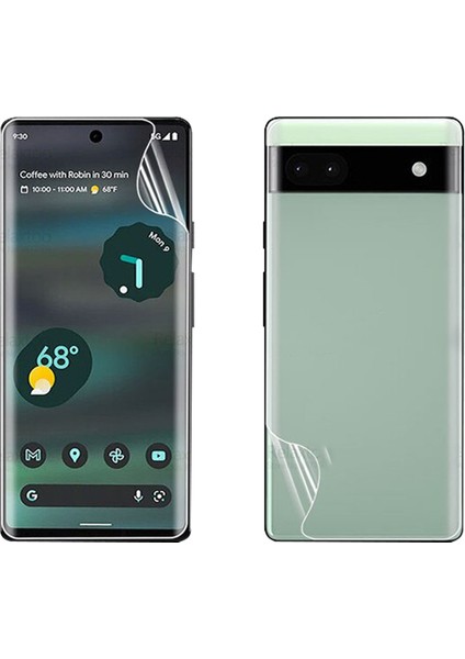Google Pixel 6A Full Ön Arka Kaplama Tpu Soft Koruma Filmi