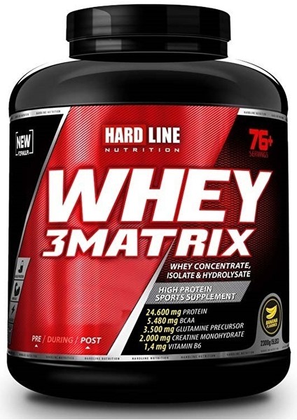 Hardline Whey 3 Matrix 2300 Gr
