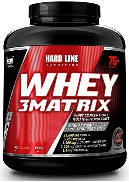 Hardline Whey 3 Matrix 2300 Gr