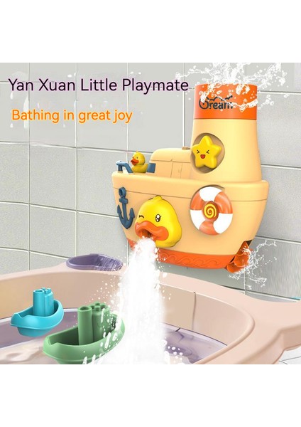 Çocuk Eğitimi Sevimli Ördek Yavrusu Banyo Oyuncakları (Yurt Dışından)