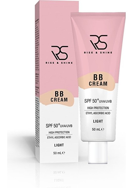 Rise & Shine Bb Krem 50 Spf Light - 40 ml