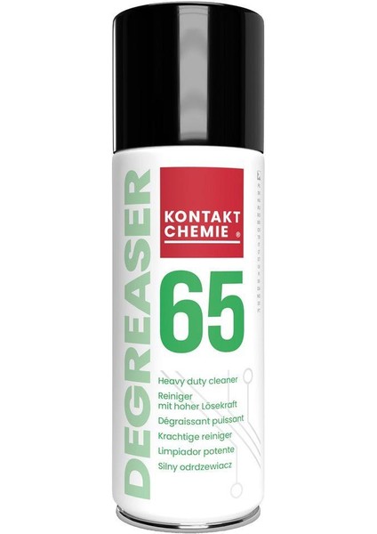 Degreaser 65 - Yağ Çözücü Sprey 200 ml