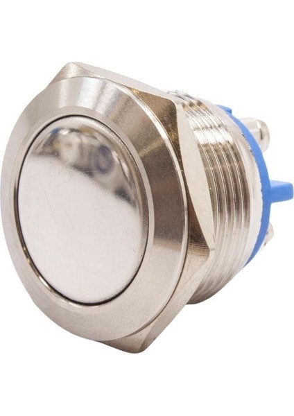 19H-P1 19MM Düz Yaylı Metal Buton