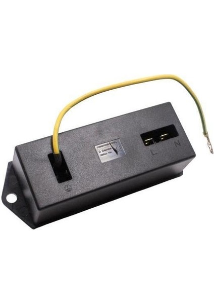 10A Akım Korumalı Kulaklı Erkek Power Soketi - Işıklı Anahtarlı fiyatları