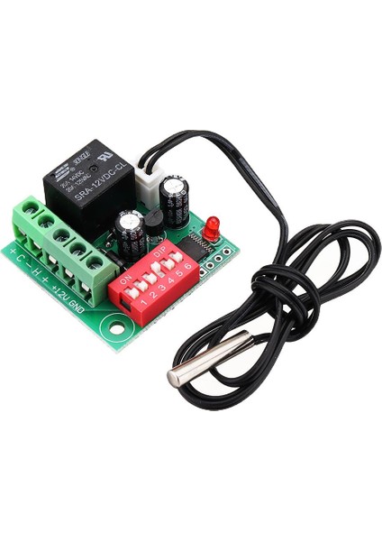 W1701 Röle Çıkışlı Dijital Termostat, Sıcaklık Kontrol Kartı