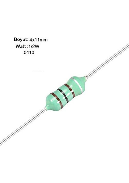6.8uh 1/2W Direnç Tip Bobin - 0410